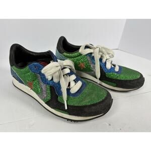 Converse x JW Anderson Thunderbolt GLITTER Ox Low Top Unisex Men 6 Woman's 7.5